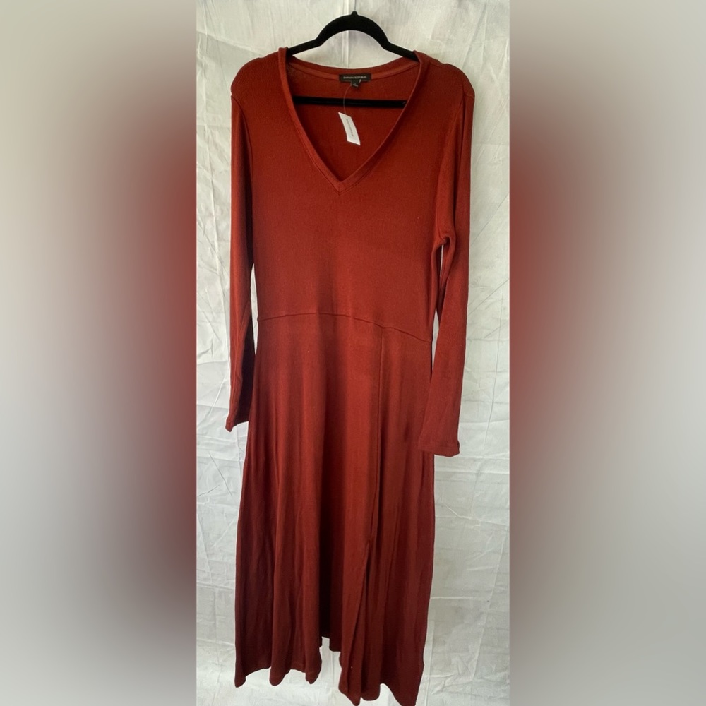 Long sleeve casual lady’s dress